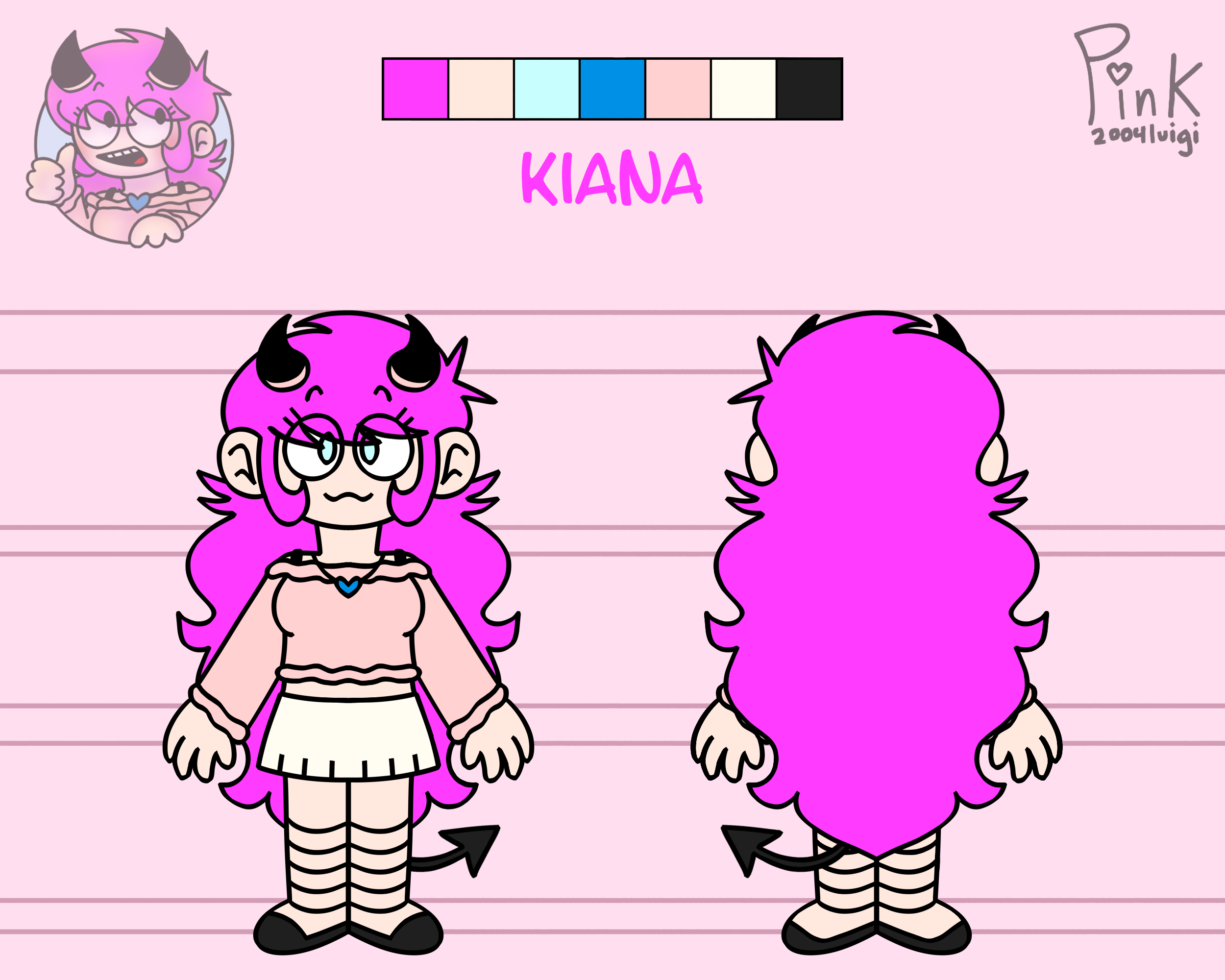 OC Reference - Kiana